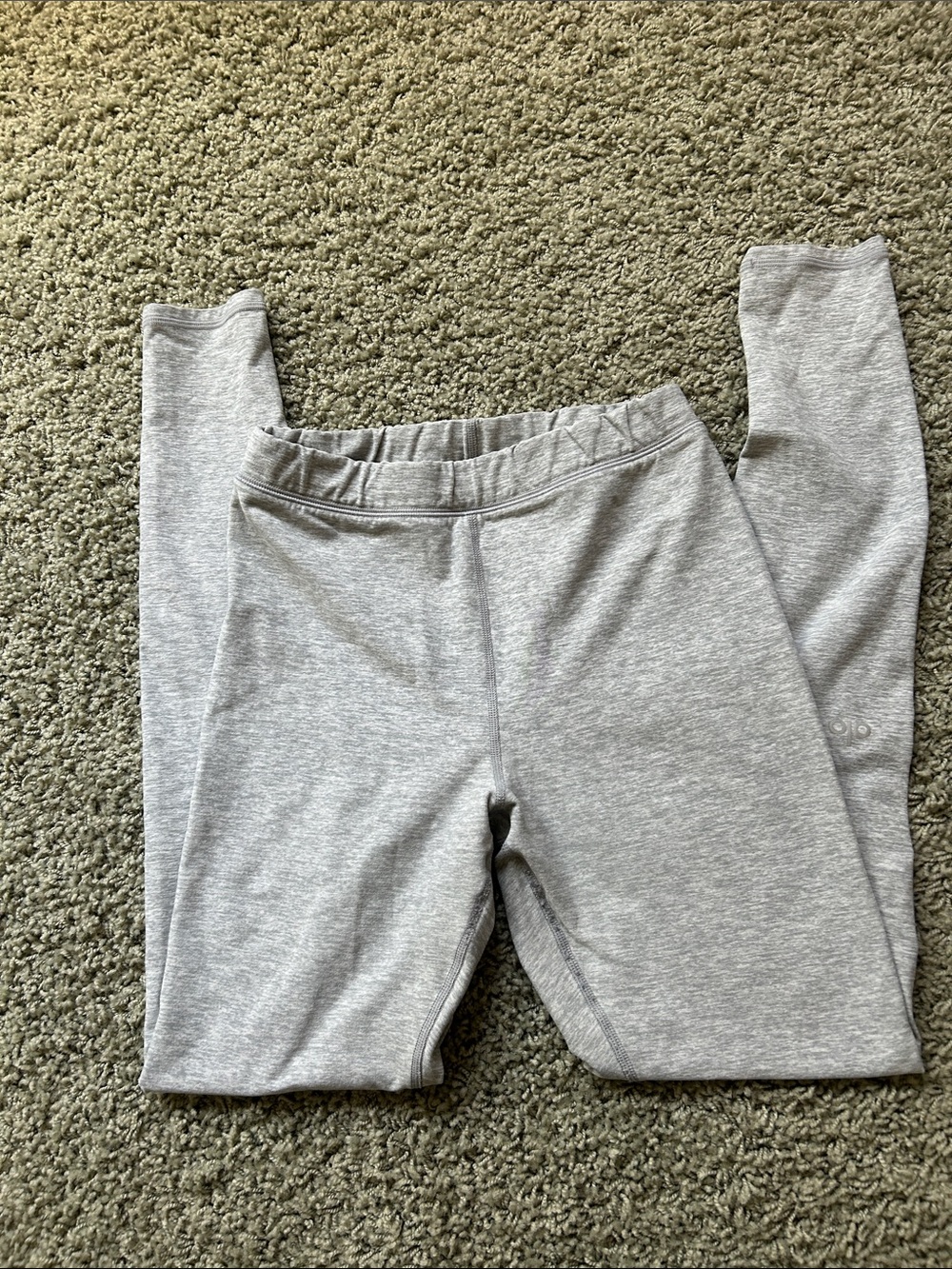 ALO Yoga Light Heather Gray Leggings